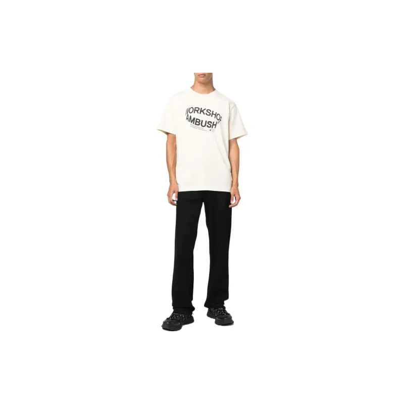 AMBUSH T Shirts Men Light Beige White-1