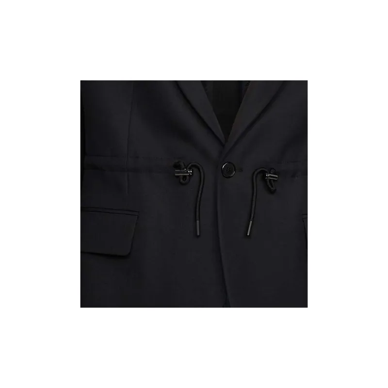 KARL LAGERFELD X Cara Delevingne Drawstring-waist Blazer-3