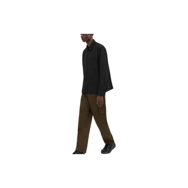 THEORY Shirts Men Black-2