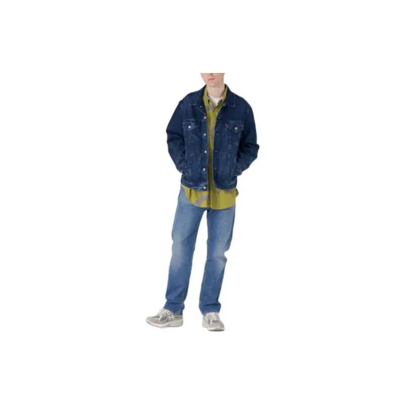 Levis FW22 Denim Jacket Men's Blue-1