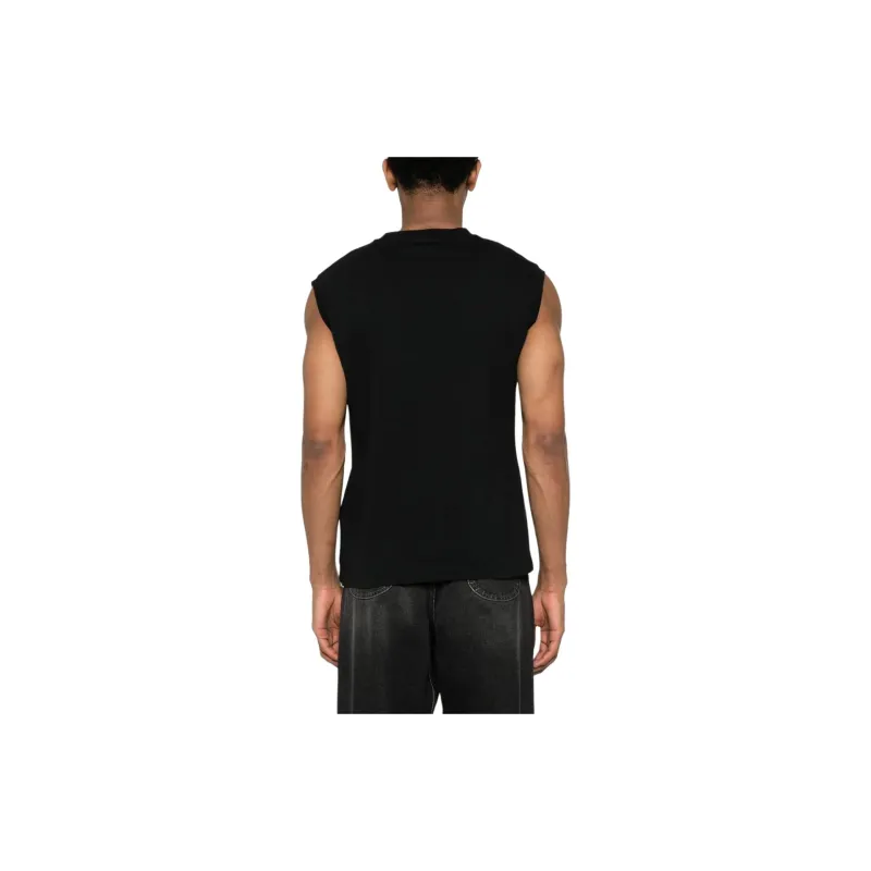 OFF-WHITE Logo-print Cotton Tank Top-2
