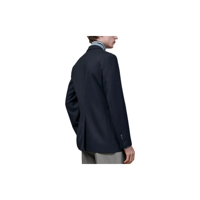 HERMES Business Suits Men Black-2