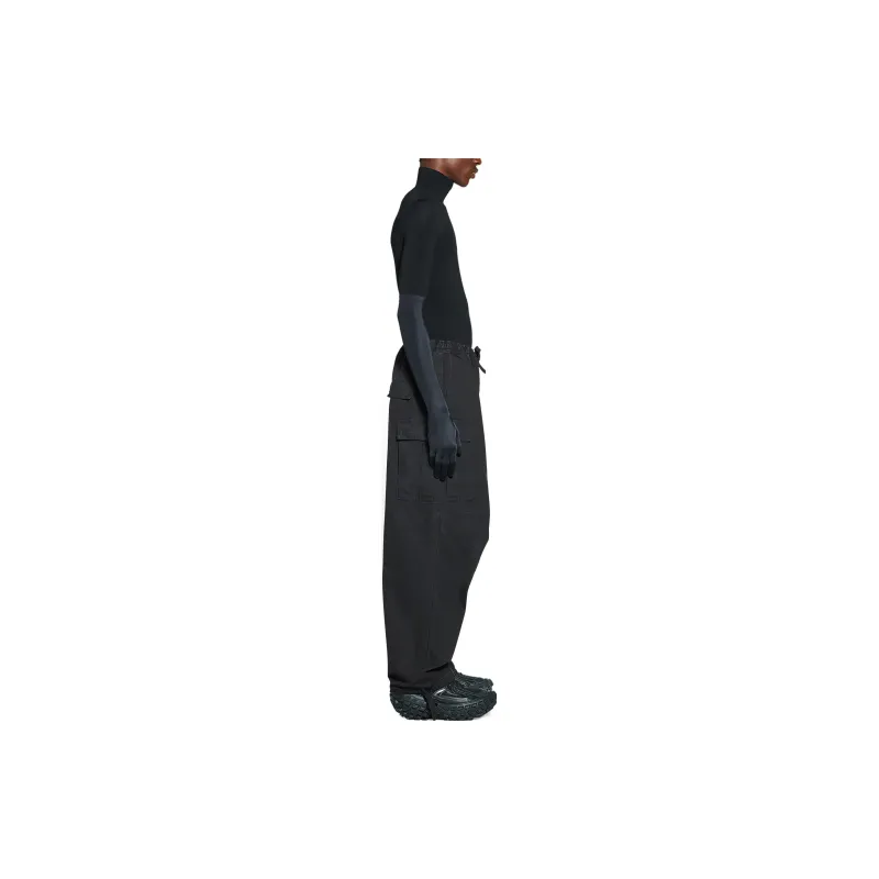 Balenciaga FW23 Cargo Pants Loose Fit Men's Black-5