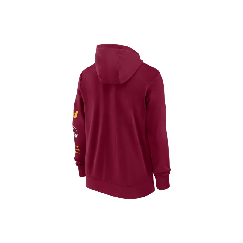 Nike Washington Commanders Club Men's Nike Nfl Full Zip Hoodie-1