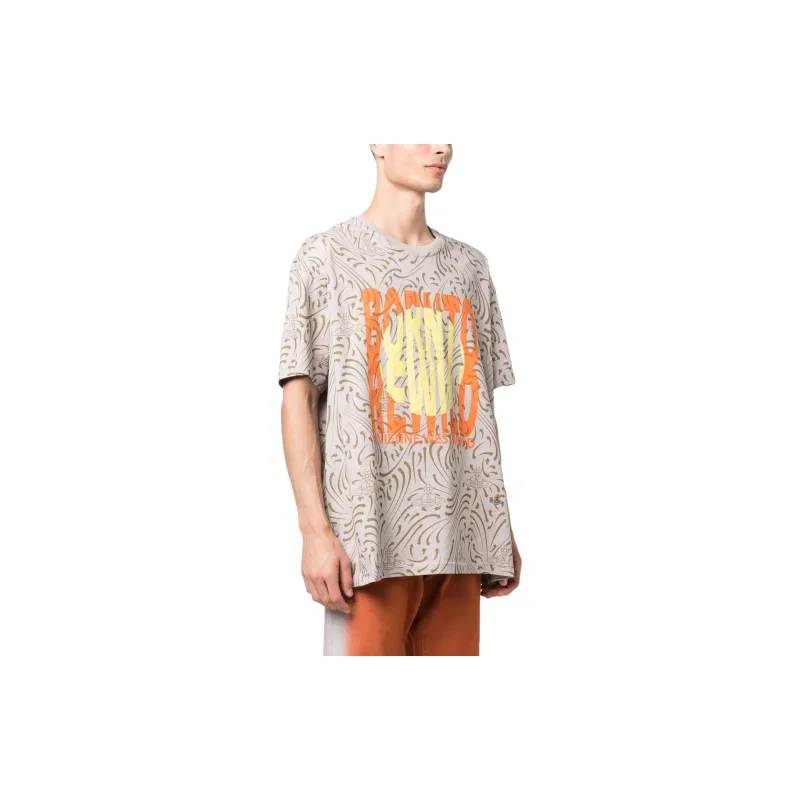 Vivienne Westwood Graphic Printed Crewneck T Shirt-3