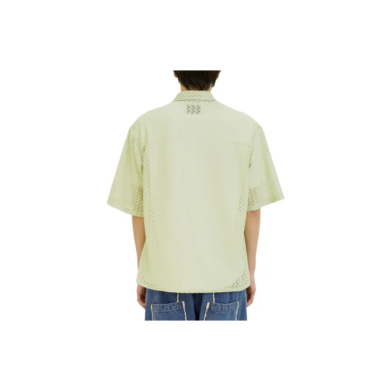 PUBLIC TOKYO SS24 Shirt Men's Mint-1