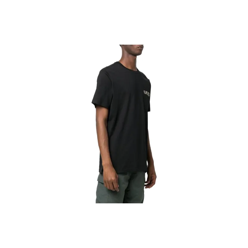 BARBOUR Chest pocket Crew neck T shirt-3