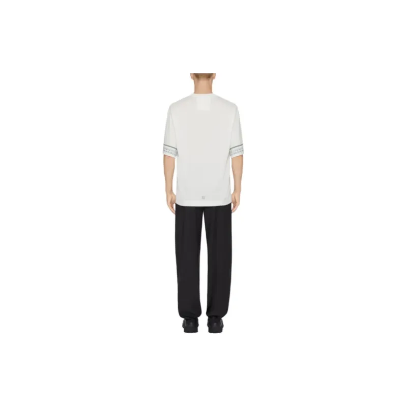 Givenchy Flower Sleeve T Shirt-2