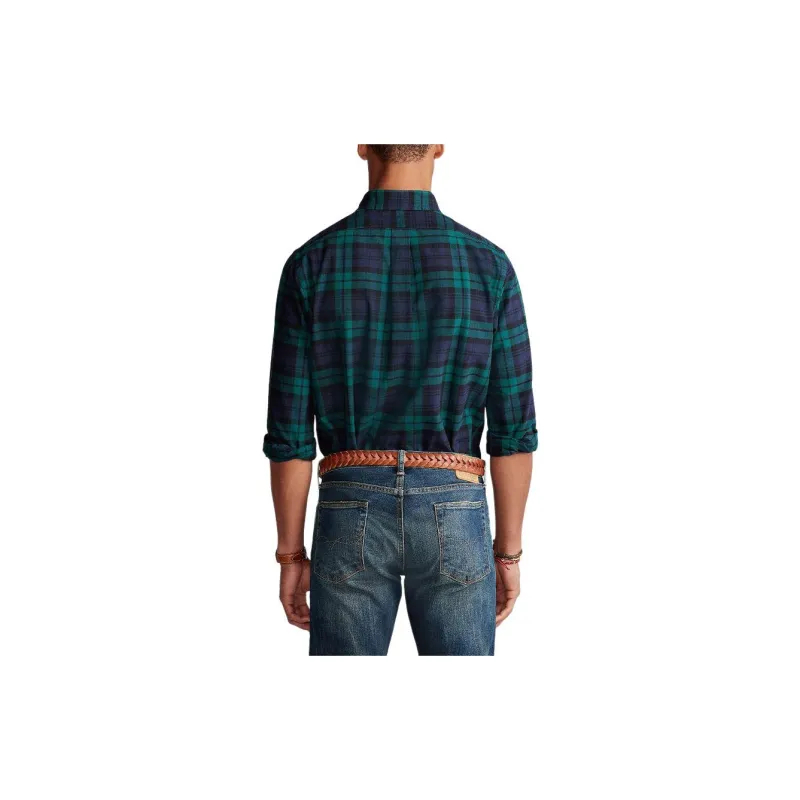 Polo Ralph Lauren Plaid Brushed Oxford Shirt-2