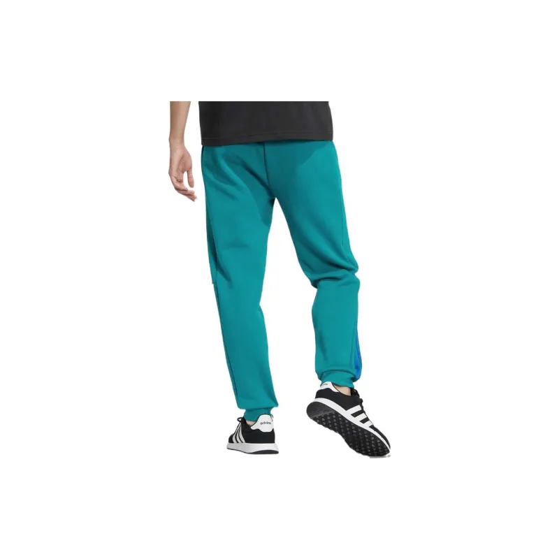Adidas Neo Knitted Sweatpants Men's Water Duck Green-3