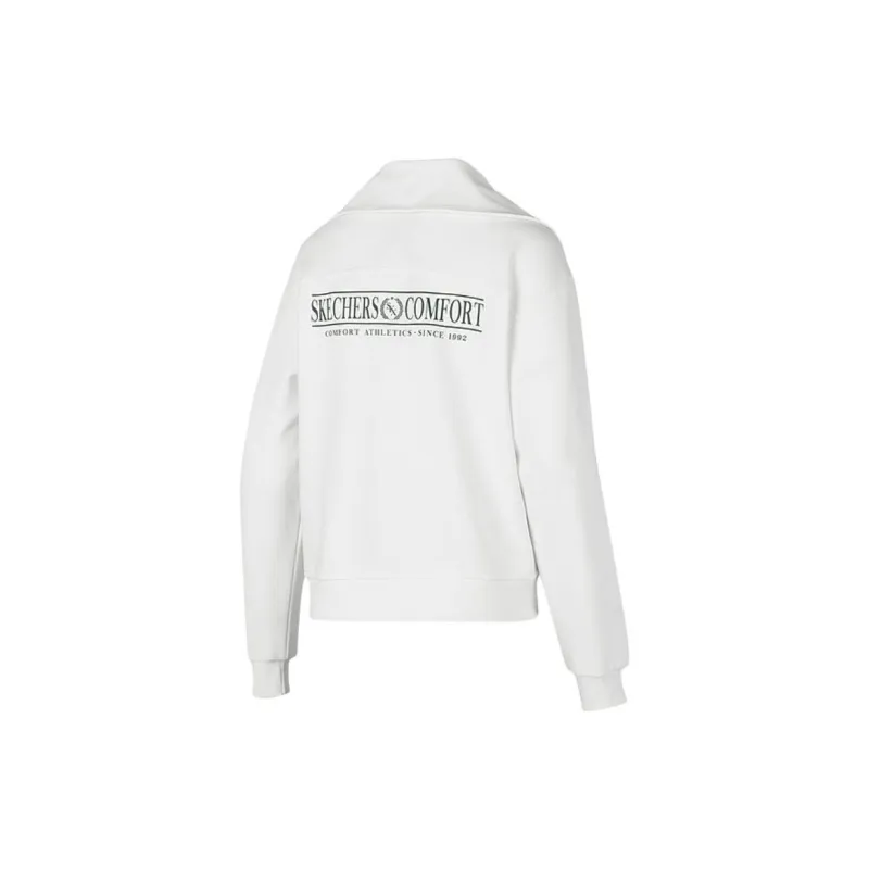 Skechers SKX Classic Leisure Series Sweatshirts Women's White-1