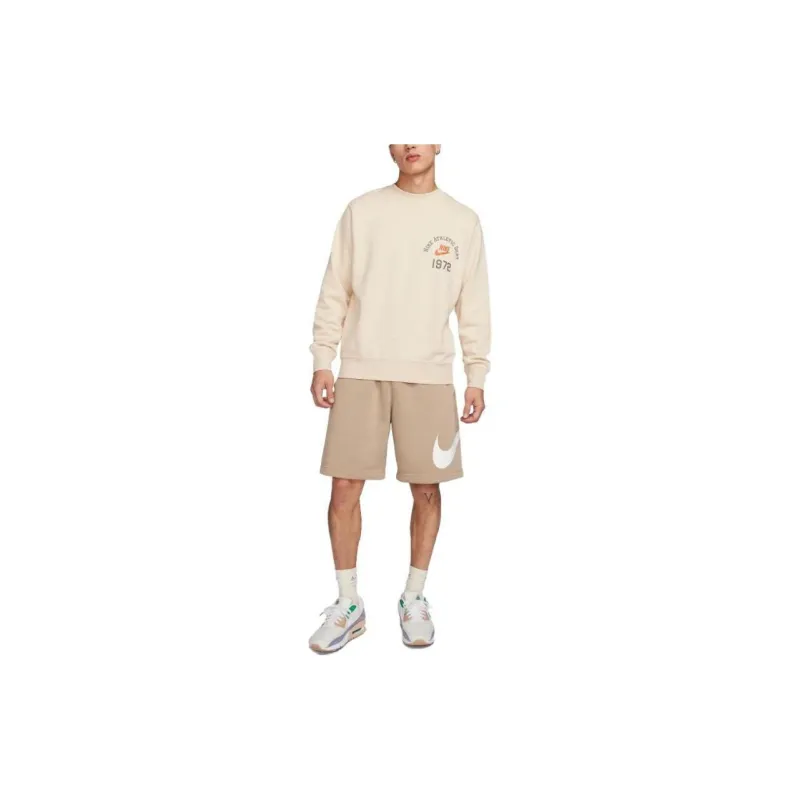 Nike Sweatshirts Men Beige-3