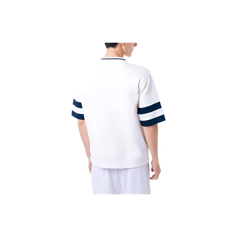 LACOSTE T Shirts Men White-4