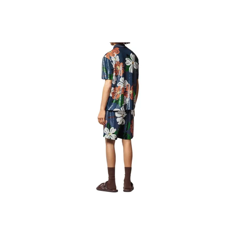 LOUIS VUITTON Sequin Embroidered Shorts-2