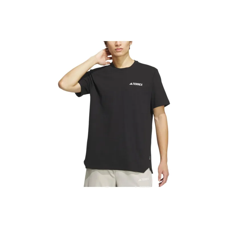 Adidas Short Sleeve Graphic T Shirt-2