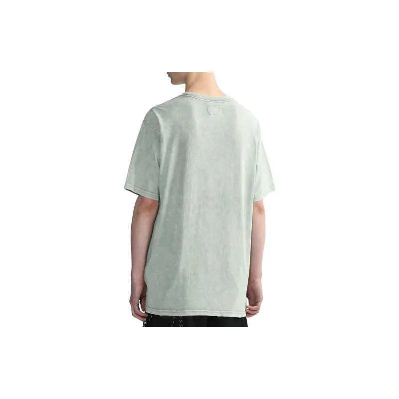 MUSIUM DIV Acid wash Short sleeve T shirt-11