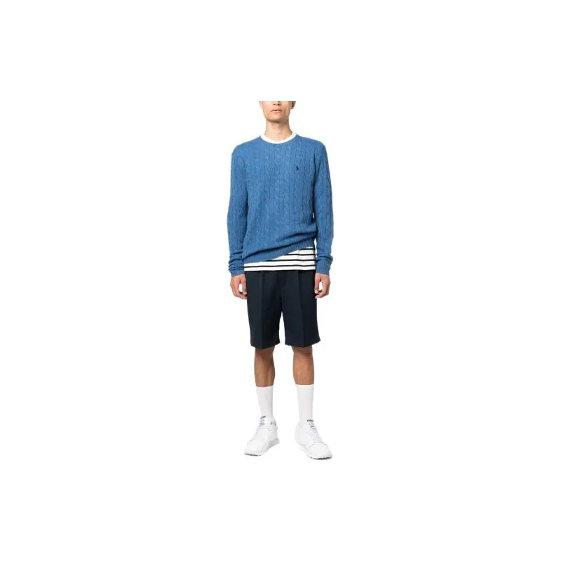 Polo Ralph Lauren Pony Embroidered Cable Knit Jumper-1