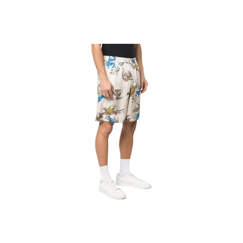 Valentino Casual Shorts Men White-1