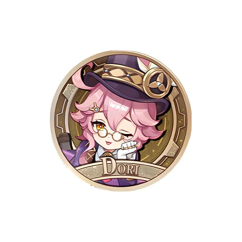 GenShin Tartaglia, Yae Miko, Sigwen, Dolly 2024 Joyful Gathering Collection Character Badges-4