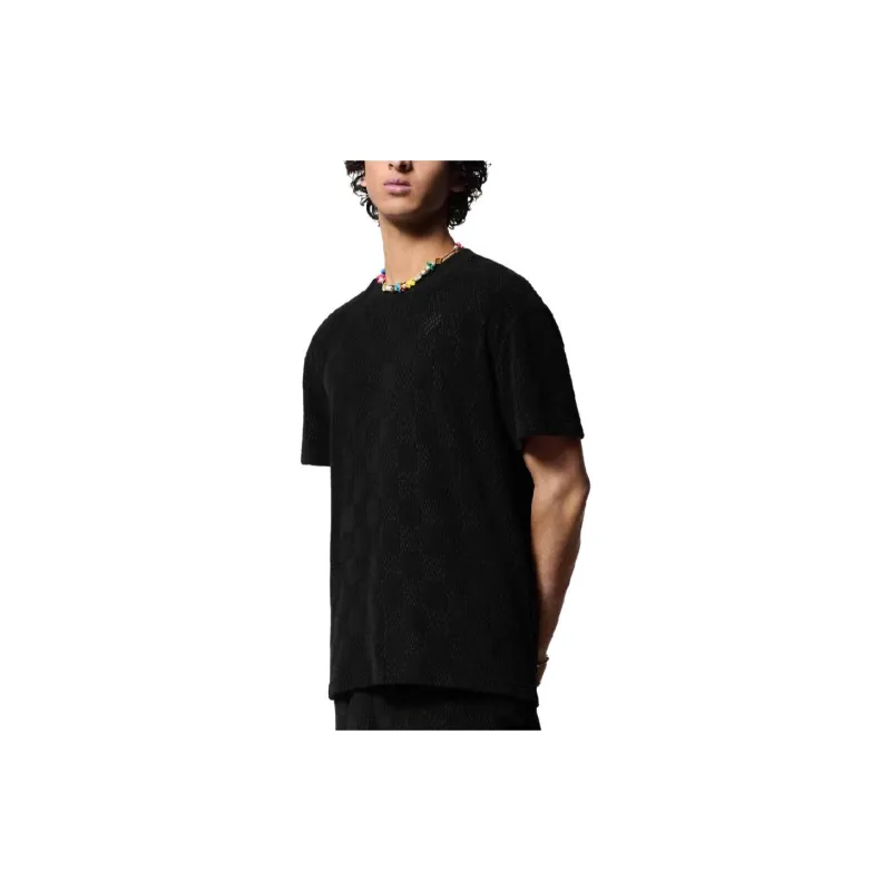 LOUIS VUITTON Damier French Terry Cotton T shirt-4