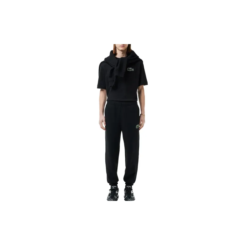 LACOSTE Casual Pants Men's Black-2