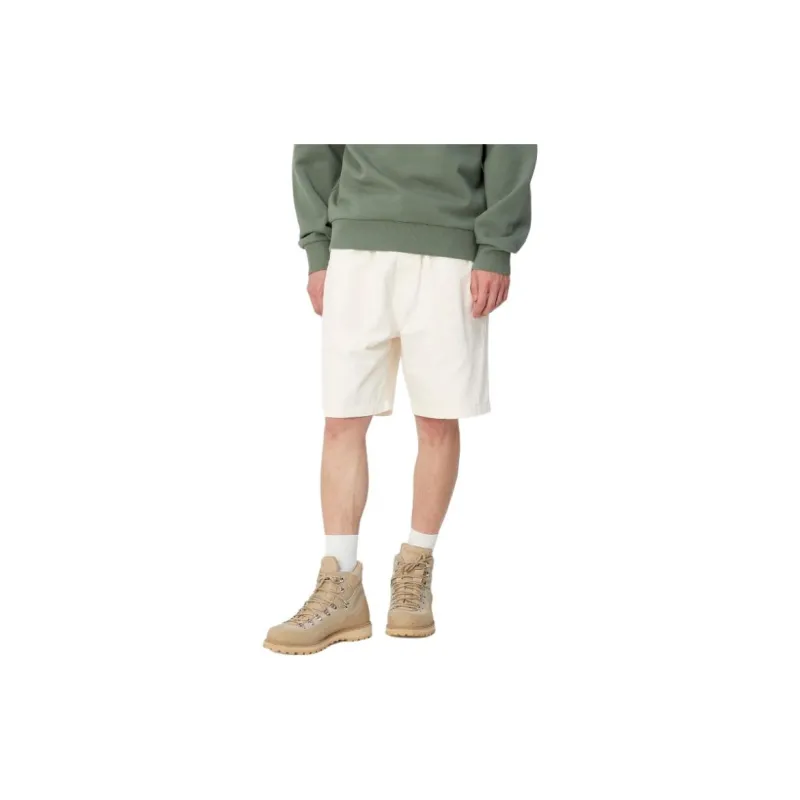 Carhartt WIP Rainer Herringbone Logo Patch Shorts-2