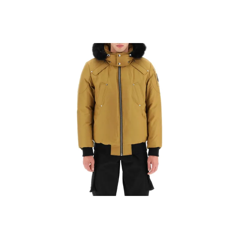 Moose Knuckles Down Jacket Men's Yellow-2