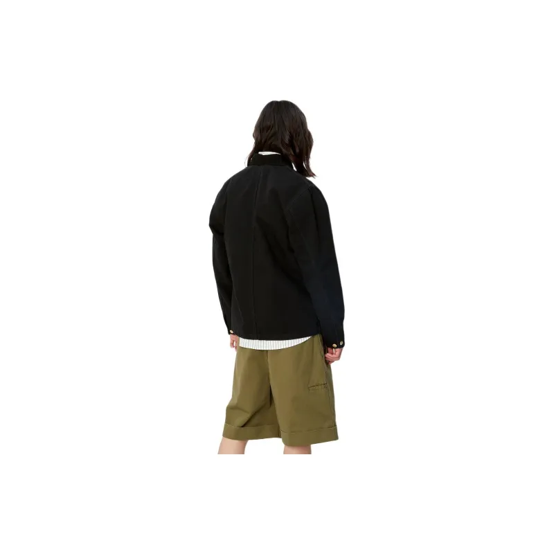 Carhartt WIP SS24 Michigan Coat Summer Jackets Coats Men's Black-3