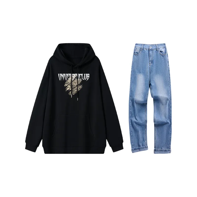 VniVerseVClub Sweatshirt Set Unisex-7