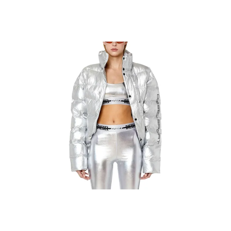 DIESEL Jackets Unisex White-2