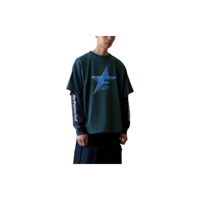 FARFROMWHAT T Shirt Men's Green-2
