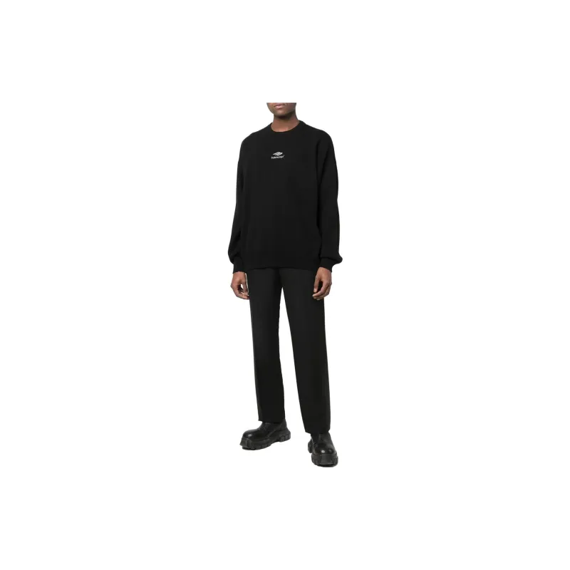 Balenciaga SS23 Cashmere Sweater Men's Black-2