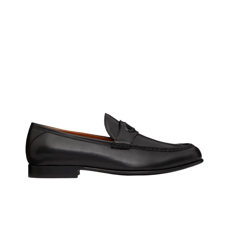 Valentino VLogo Signature Slip On Loafers-1