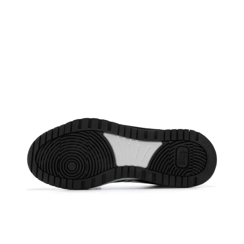 QIAODAN Legend Vintage Basketball Shoes Men Low Top Black/Jordan White-4