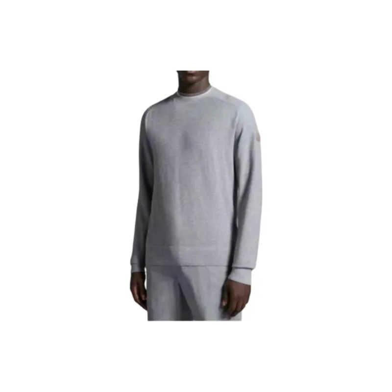 Moncler Sweaters Men Gray-3