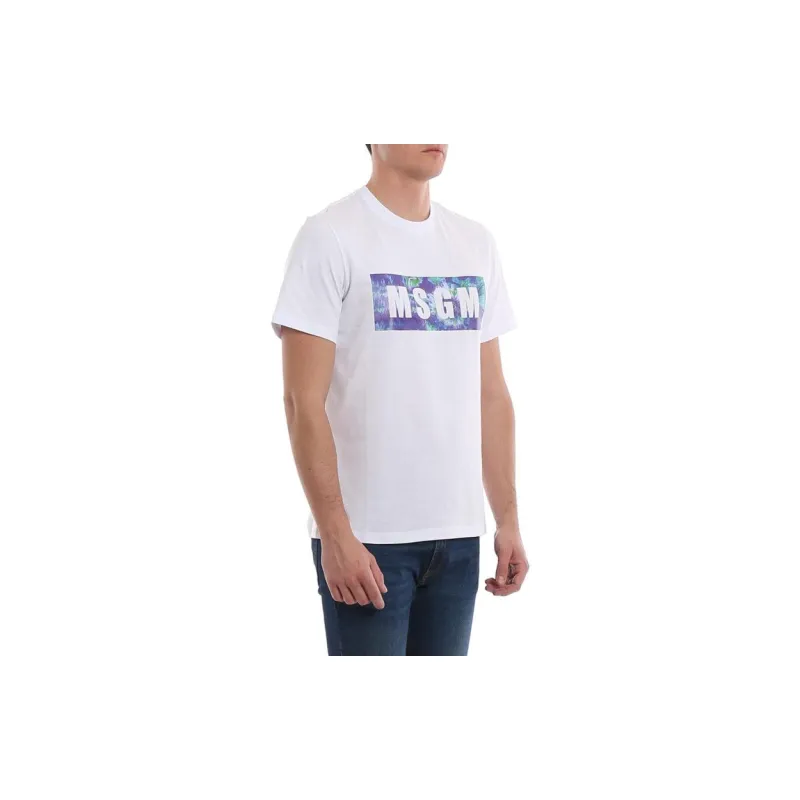 MSGM T Shirts Men White-1