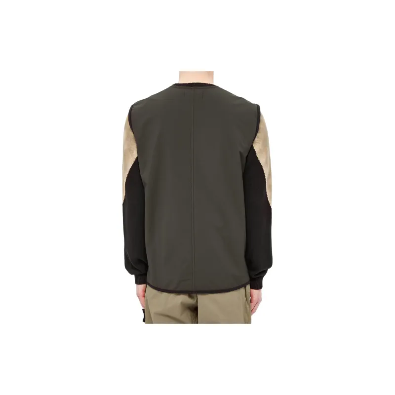 STONE ISLAND Ghost Collection Vests Men Black-2
