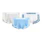 3 Pack (Light Gray+White+Sky Blue)