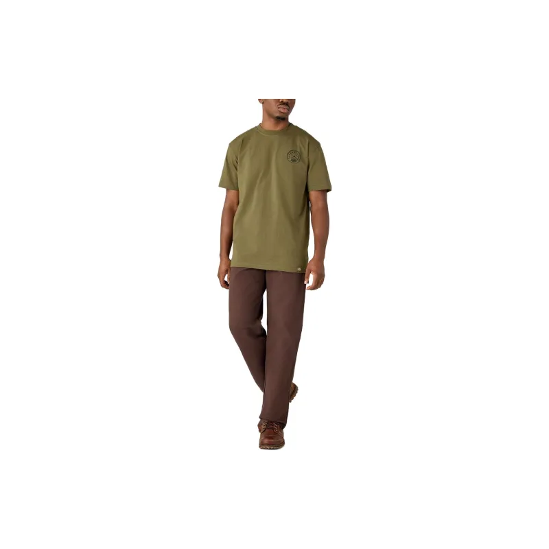 Dickies Full Throttle Heavyweight T-Shirt T-Shirt Unisex Olive-5