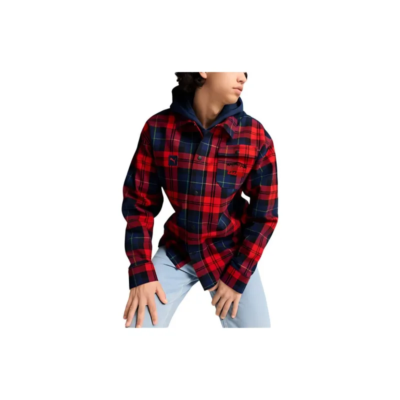 PUMA Porsche Legacy SS24 Shirt Men's Red-3