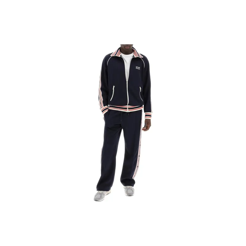 Golden Goose Side Striped Track Pants-1