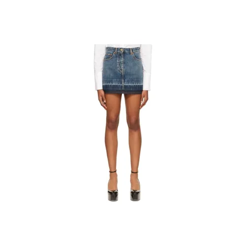 Valentino Casual Short Skirts Women's Blue