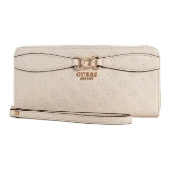 GUESS Artificial Leather Wallet Regular Women's Beige