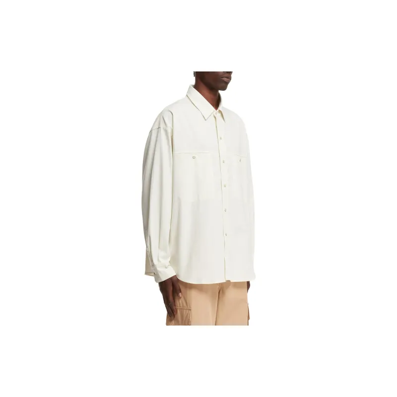 Lemaire Twill Button Up Shirt-4