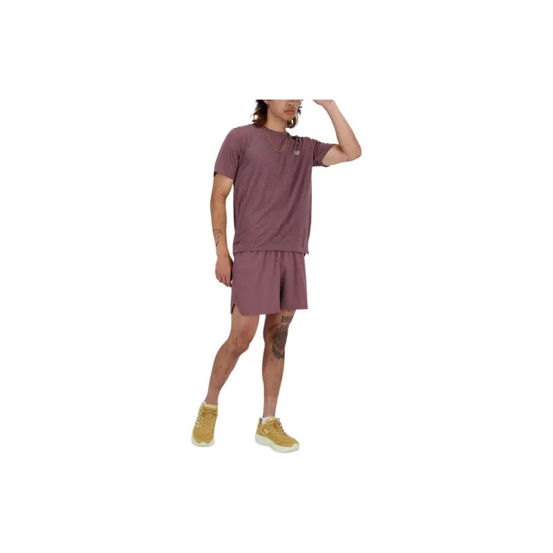 New Balance Athletics Amplified T Shirt Men's Fuchsia-3