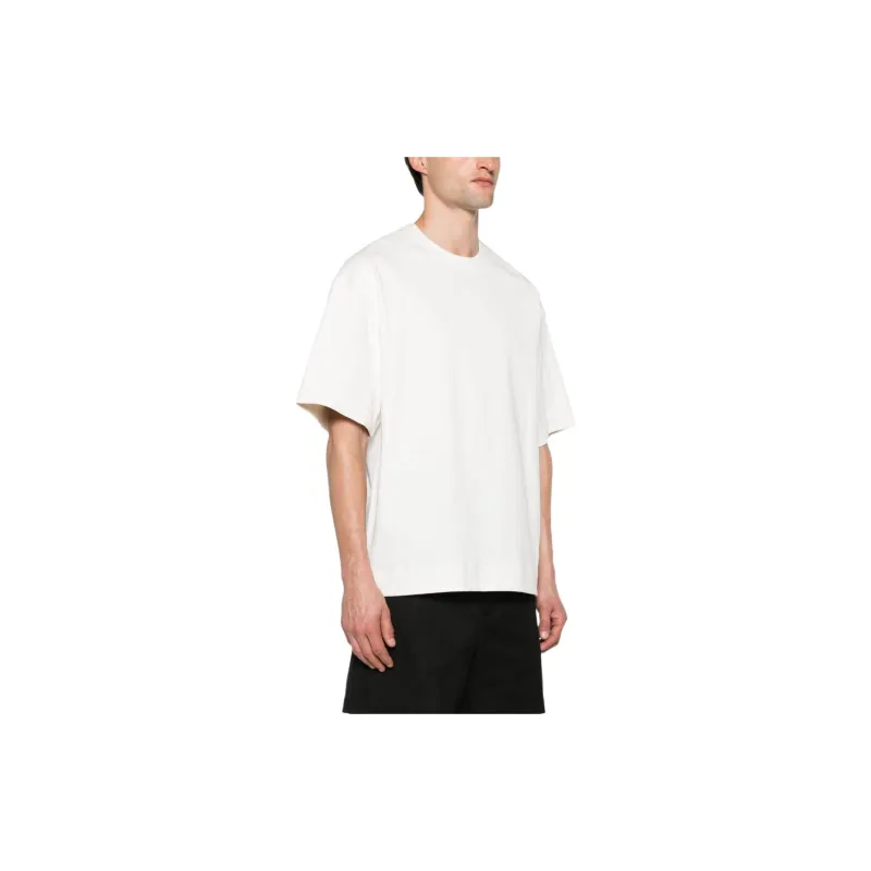 JIL SANDER Zip-embellished Cotton T-shirt-2