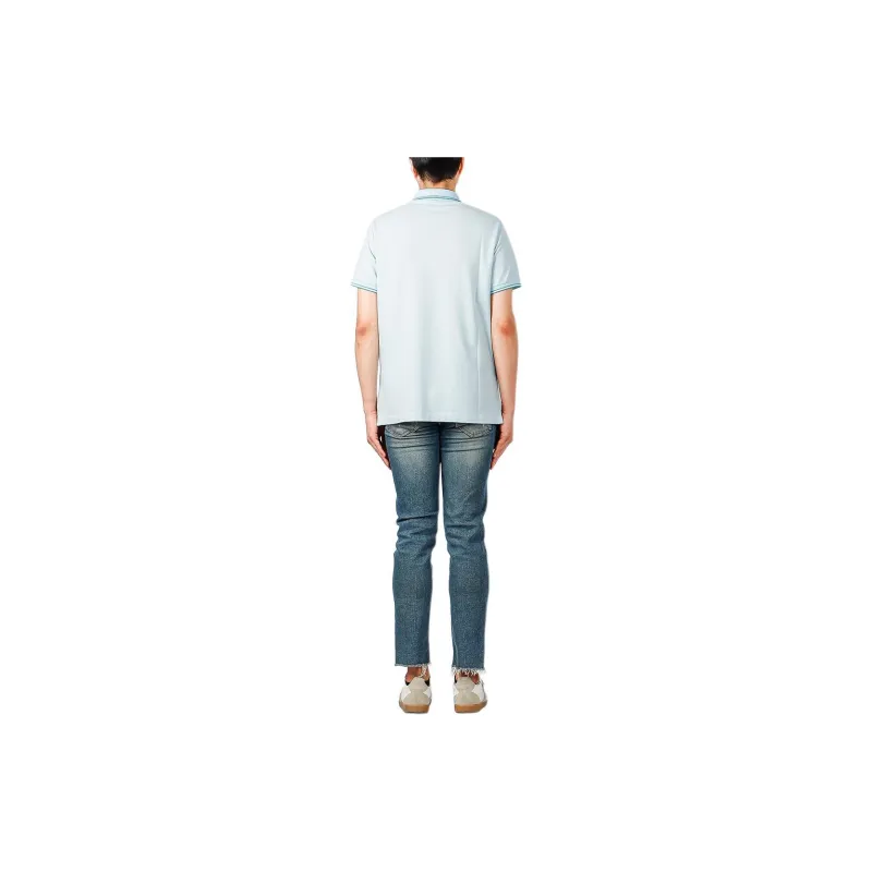 STONE ISLAND Polo Shirt Men's Sky Blue-5