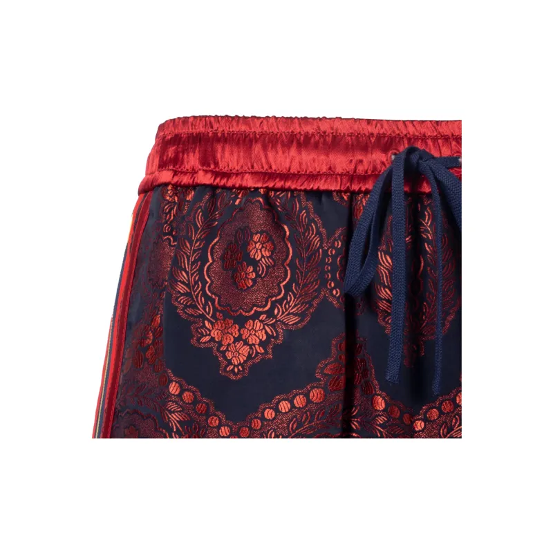 GUCCI Silk Patterned Shorts-4