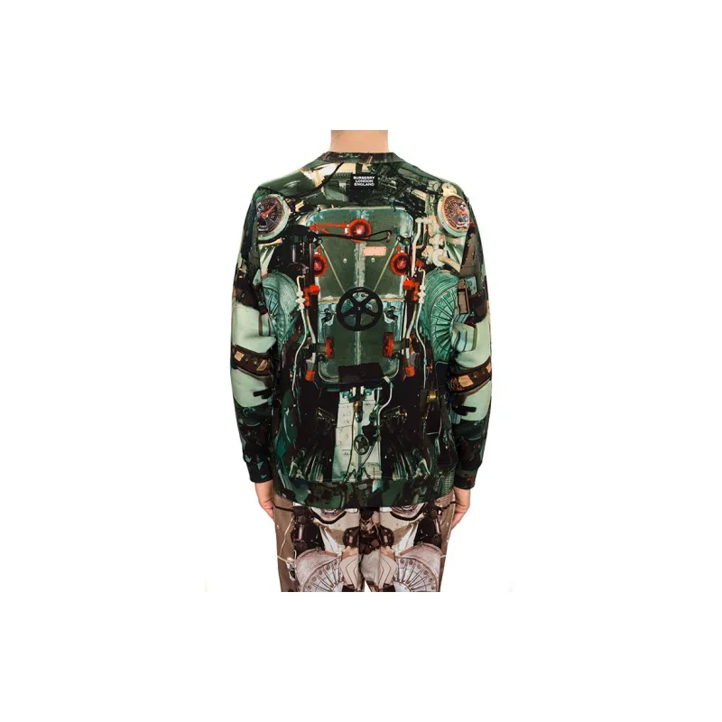 Burberry Sweatshirt Men's Green-2