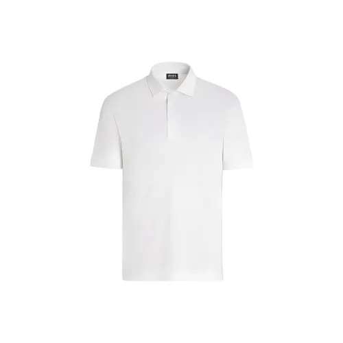 Ermenegildo Zegna Polo Shirts Men White